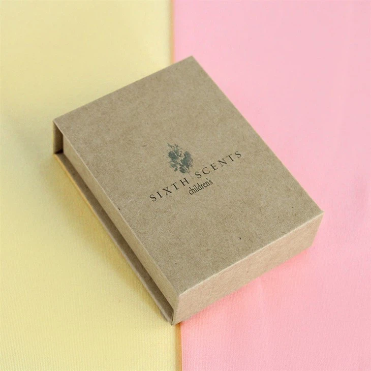 Kraft Pinstripe Magnetic Closure Gift Boxes