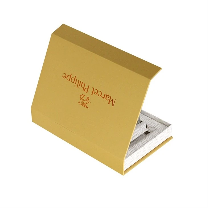 Magnetic Box Full Gold Stamping For Perfume (9)